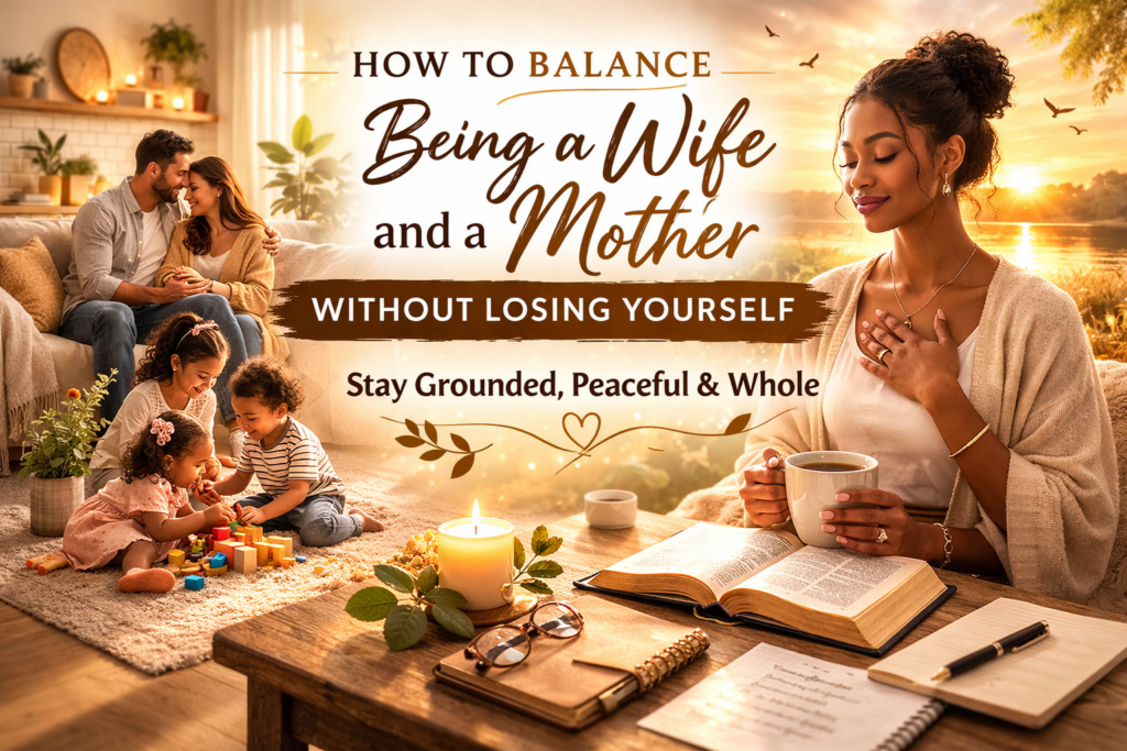 balancing being a wife and mother