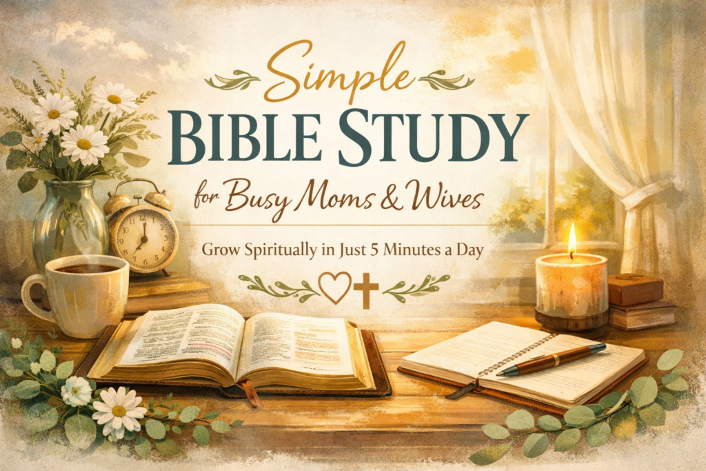 bible study for mom and wife