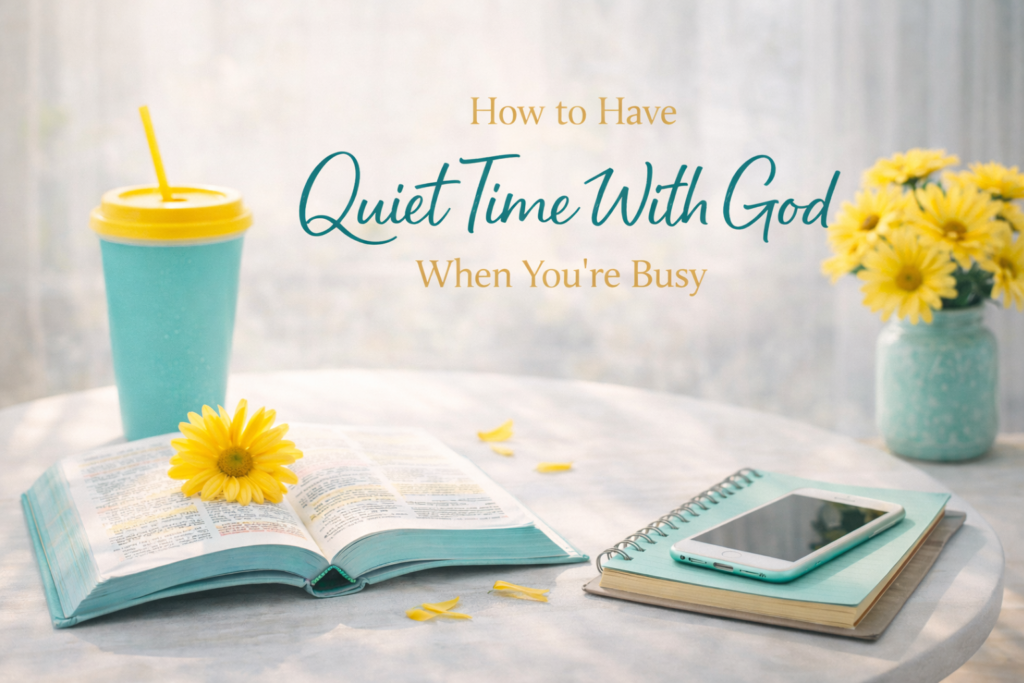 quiet time with god