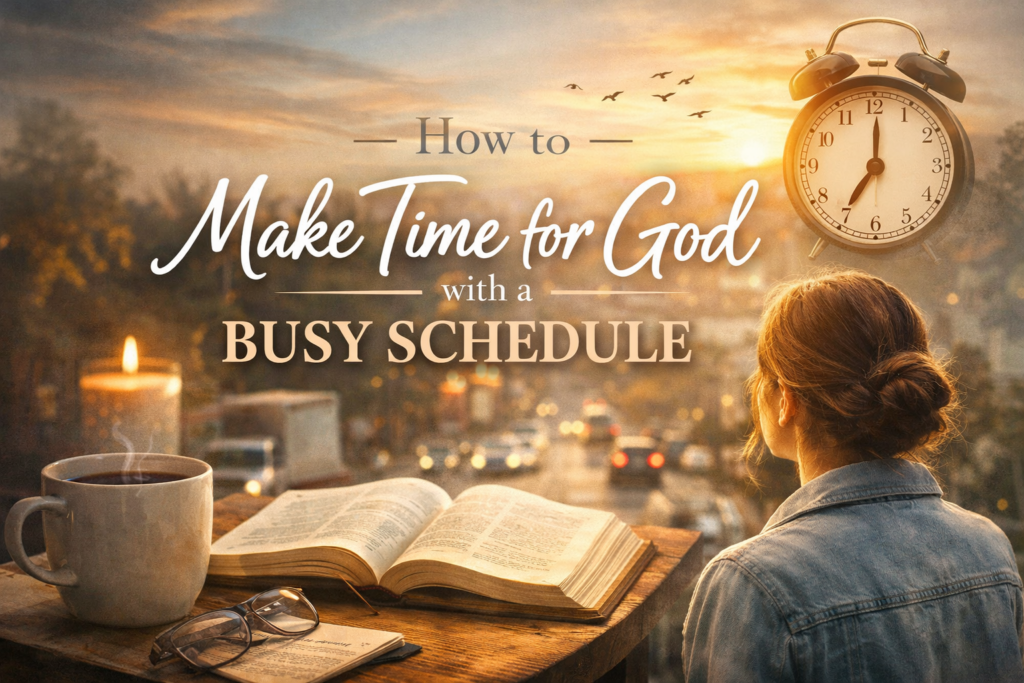 finding peace in a busy life