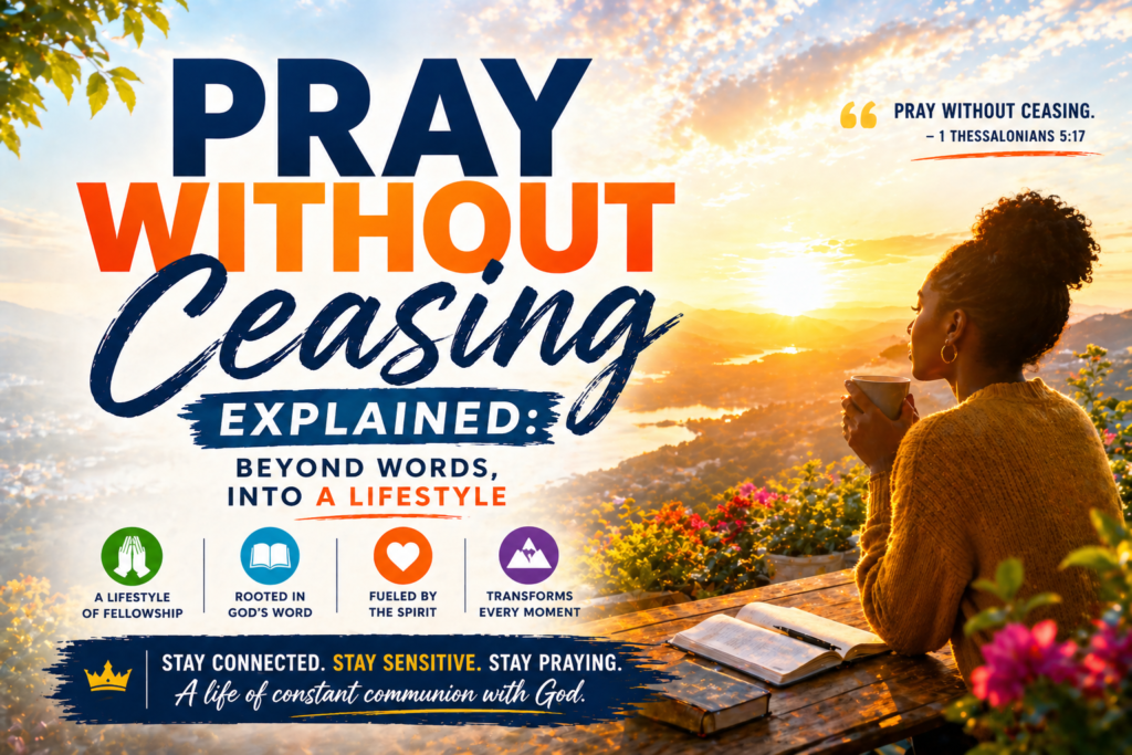 pray without ceasing