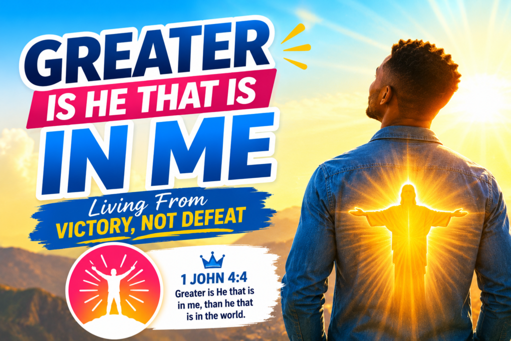 greater is he that is in me