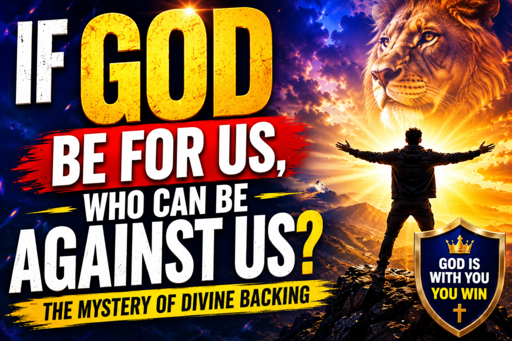 if god be for us who can be against us