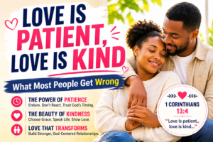 love is patient