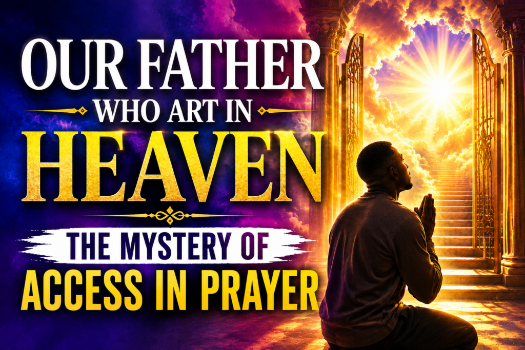 Our Father Who Art in Heaven — The Mystery of Access in Prayer our father who art in heaven
