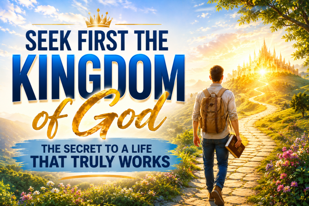 Seek First the Kingdom of God — The Secret to a Life That Truly Works seekfirst the kingdom of god