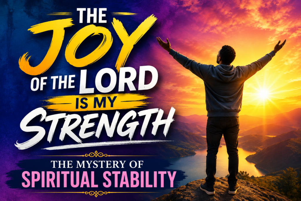The Joy of the Lord Is My Strength — The Mystery of Spiritual Stability the joy of the lord is my strength