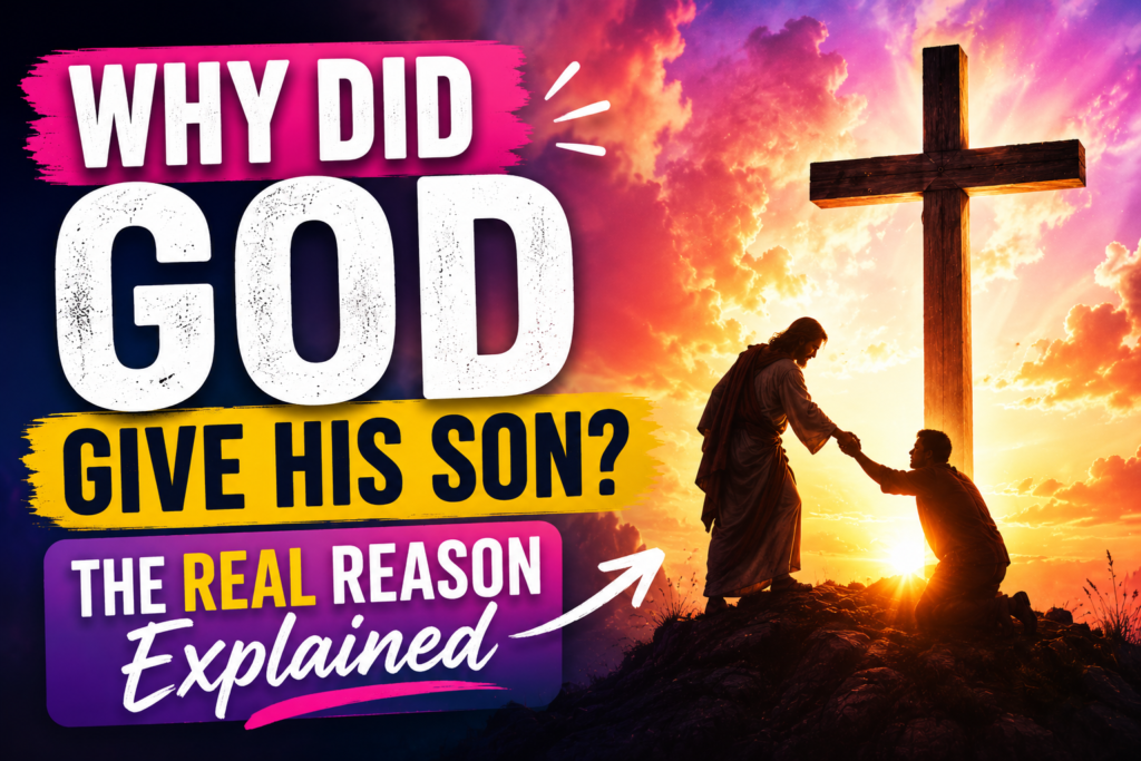 Why Did God Give His Son? (The Real Reason Explained) why did god give his son