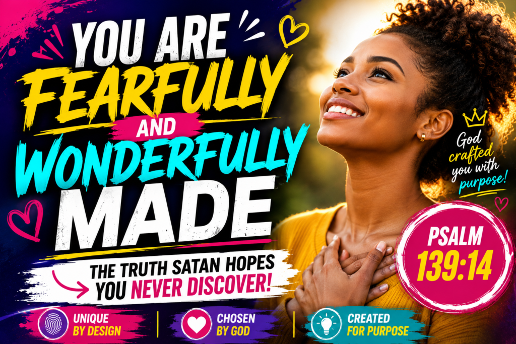 Psalm 134:14 - You Are Fearfully and Wonderfully Made you are fearfully and wonderfully made