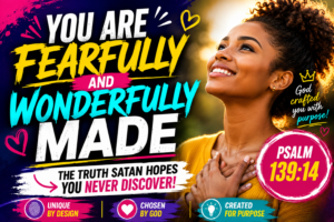 you are fearfully and wonderfully made